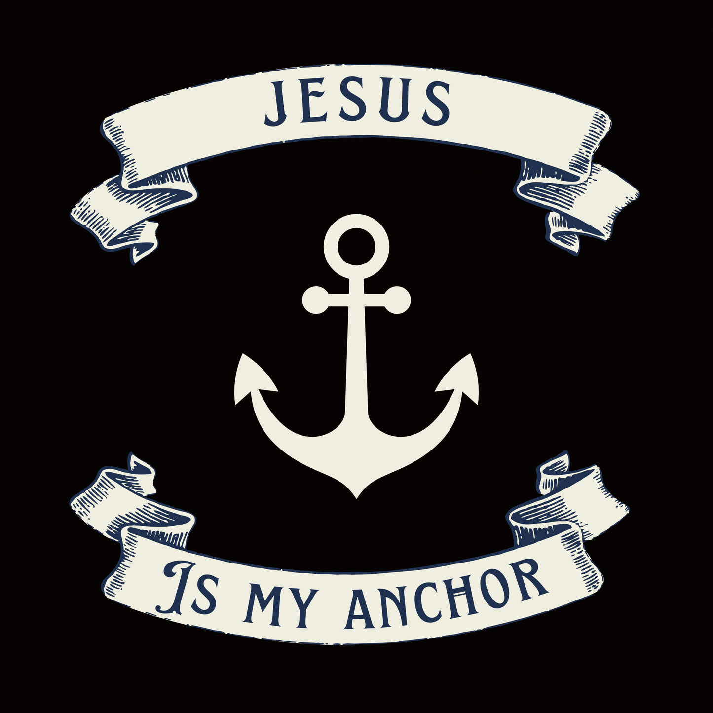 Jesus is my Anchor - Short Sleeve T-shirt