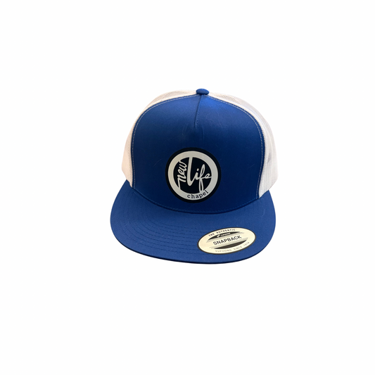 NLC Logo - Ball Cap Blue and White