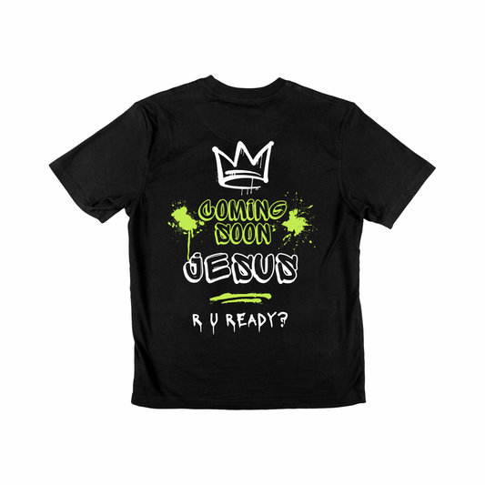 Coming Soon..Jesus with NLC Logo on sleeve- Short Sleeve