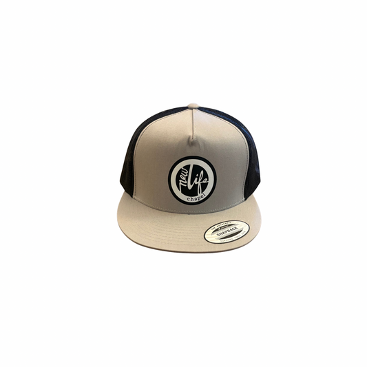 NLC Logo - Ball Cap Light Gray and Black